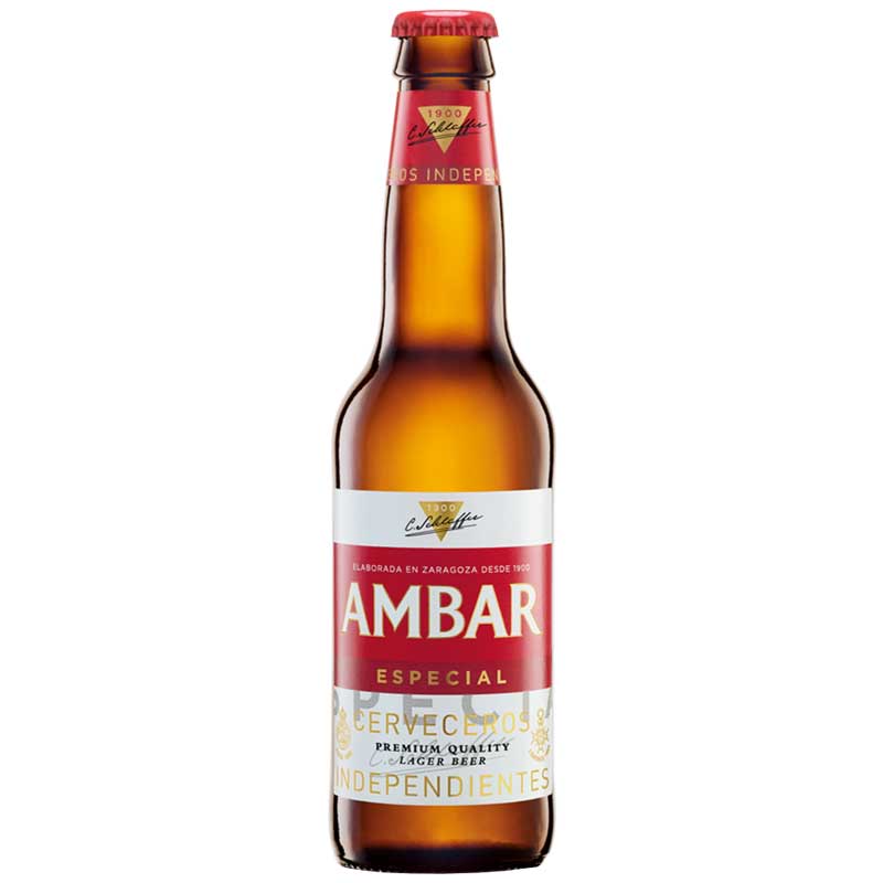Cerveza Ambar Especial Lager Beer