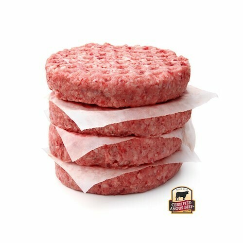 HAMBURGUESAS 6 OZ CERTIFIED ANGUS BEEF ®