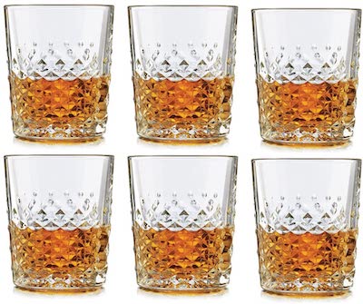 SET 6 VASOS CARATS 12 OZ.