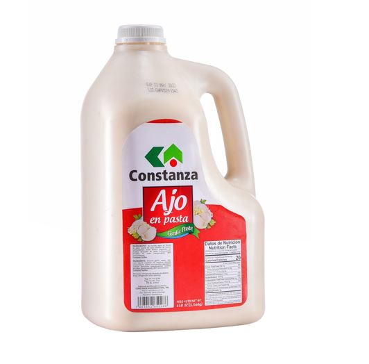 AJO EN PASTA CONSTANZA GALON 118 ONZAS 4/1