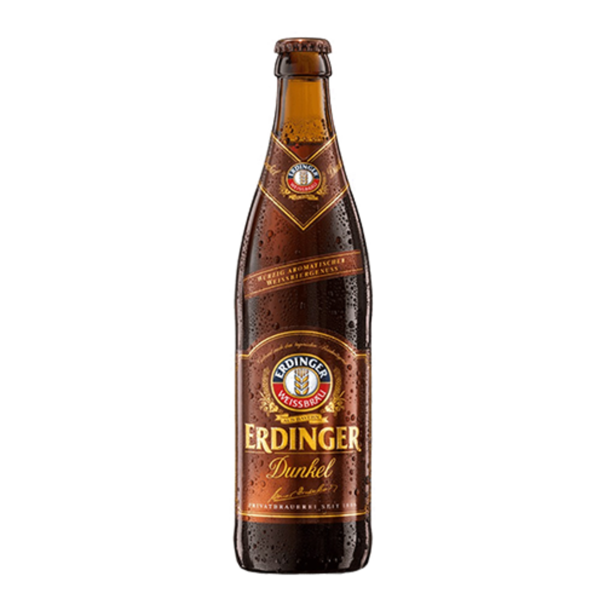 Cerveza Erdinger Dunkel 5.3% Vidrio