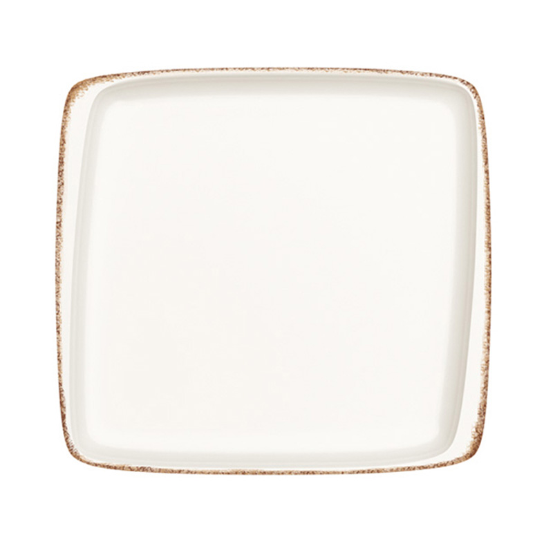 PLATO CUAD 22cm RETRO  #E100MOV28KR 12/1