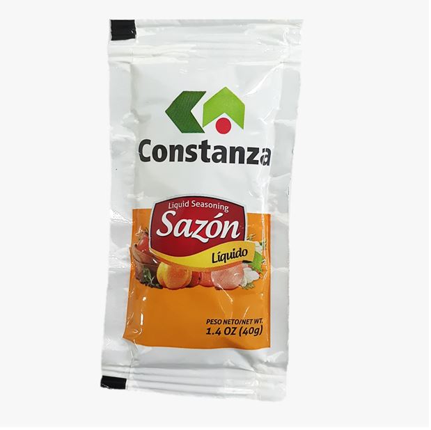 SAZON LIQUIDO CONSTANZA SACHET 40 GRAMOS 6X24