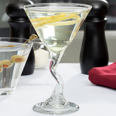 SET 6 COPAS MINI 'Z' MARTINI 5 OZ.