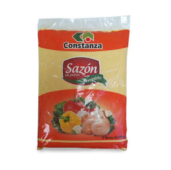 SAZON EN POLVO COMPLETO CONSTANZA  5 LBS. 4/1