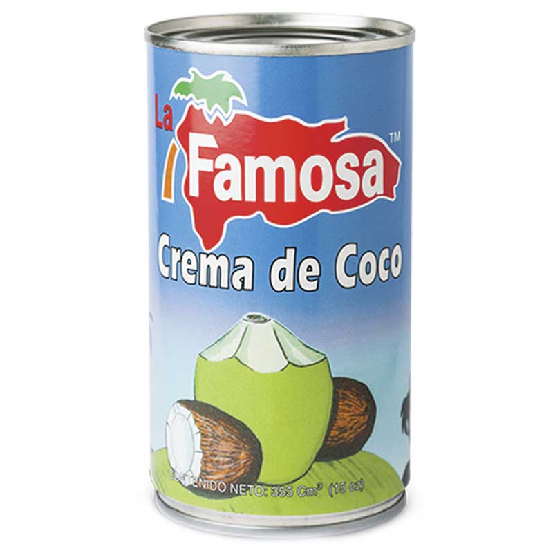 Enlatados Crema de Coco La Famosa
