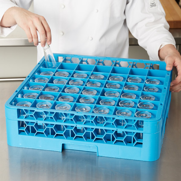 RACK CARLISLE PARA CRISTALERÕA OPTICLEAN 49 COMPARTIMIENTOS