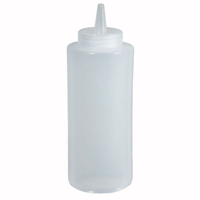 BOTELLA DISPENSADOR TRANSPARENTE 12 OZ
