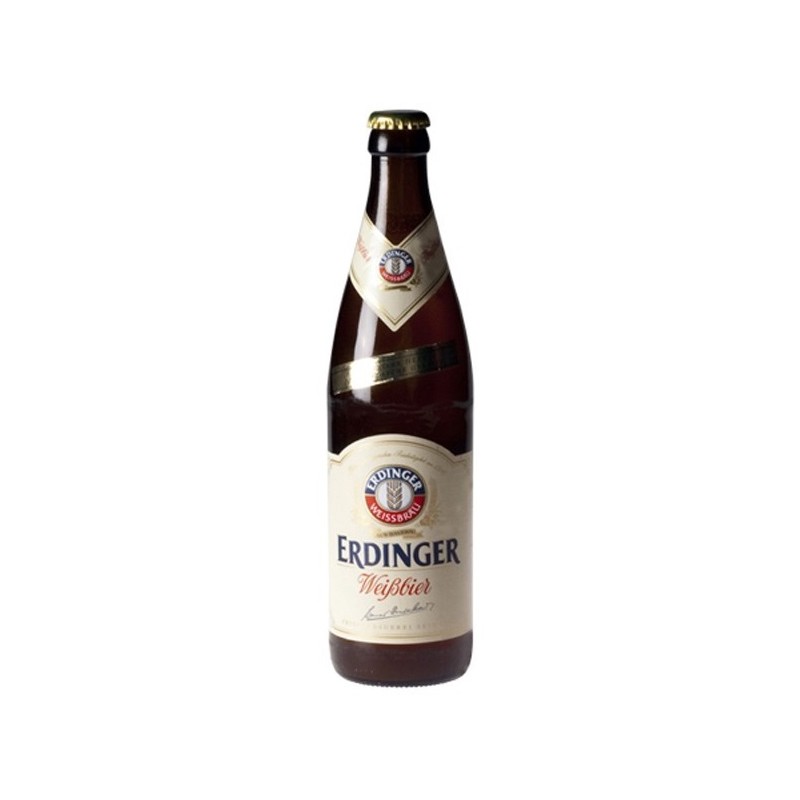 Cerveza Erdinger Weissbier 5.3% Vidrio