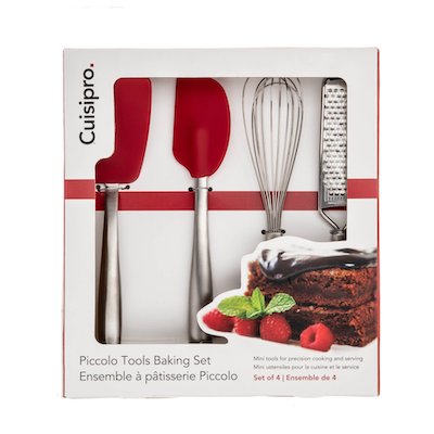 PICCOLO BAKING SET MINI 4 PIEZAS CUISIPRO