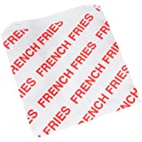 Fundas P/Papas Fritas blancas 4.5 x 3.5