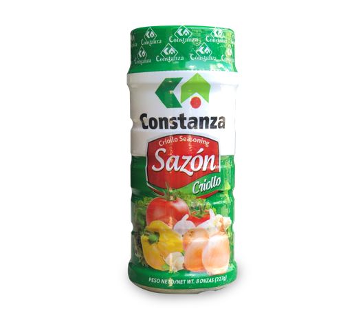 SAZON EN POLVO CRIOLLO SIN PIMIENTA CONSTANZA 8 oz. 48/1