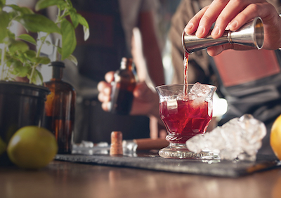 JIGGER JAPANESE STYLE 1 OZ x  2 OZ