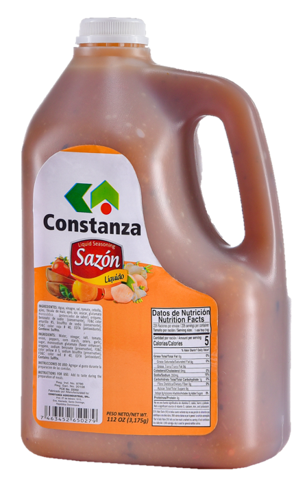 SAZON LIQUIDO CONSTANZA GALON 112 ONZAS 4/1