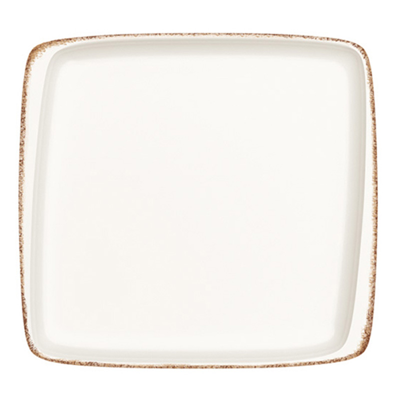 PLATO CUAD 27cm RETRO  #E100MOV34KR  6/1