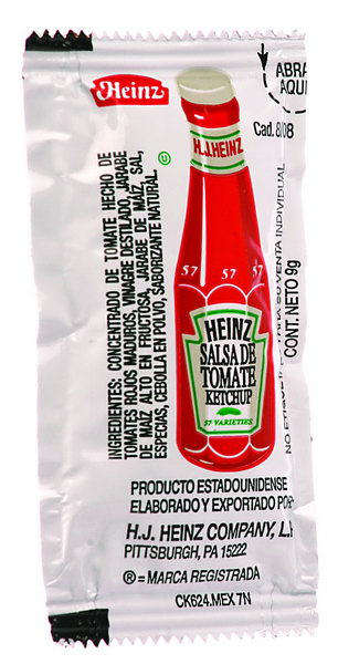 Catchup en Sobres Heinz
