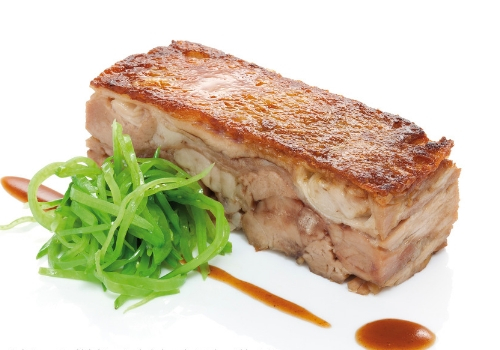 Plancha de Cordero Lechal Confitado Deshuesado