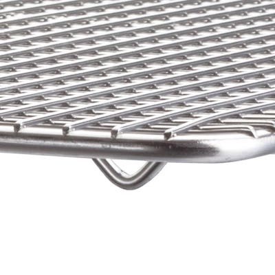 REJILLA 10x18" ACERO INOXIDABLE